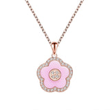 FLOWER CERAMIC NECKLACE