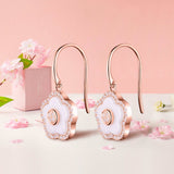 FLOWER CERAMIC EARRINGS